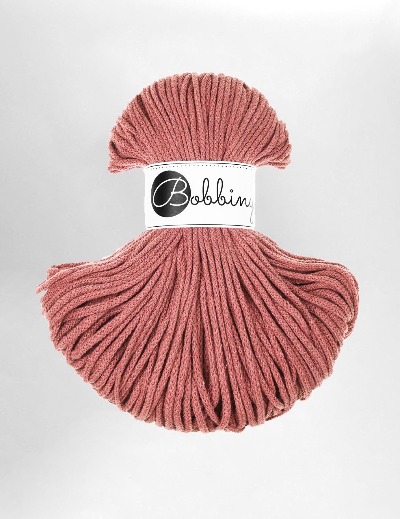 Bobbiny Peony 3mm Braided Macrame Cord (100m)