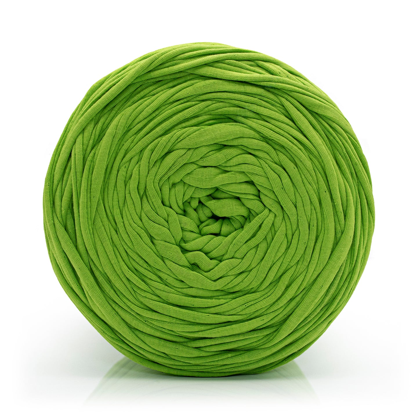 Bright green t-shirt yarn (100-120m)