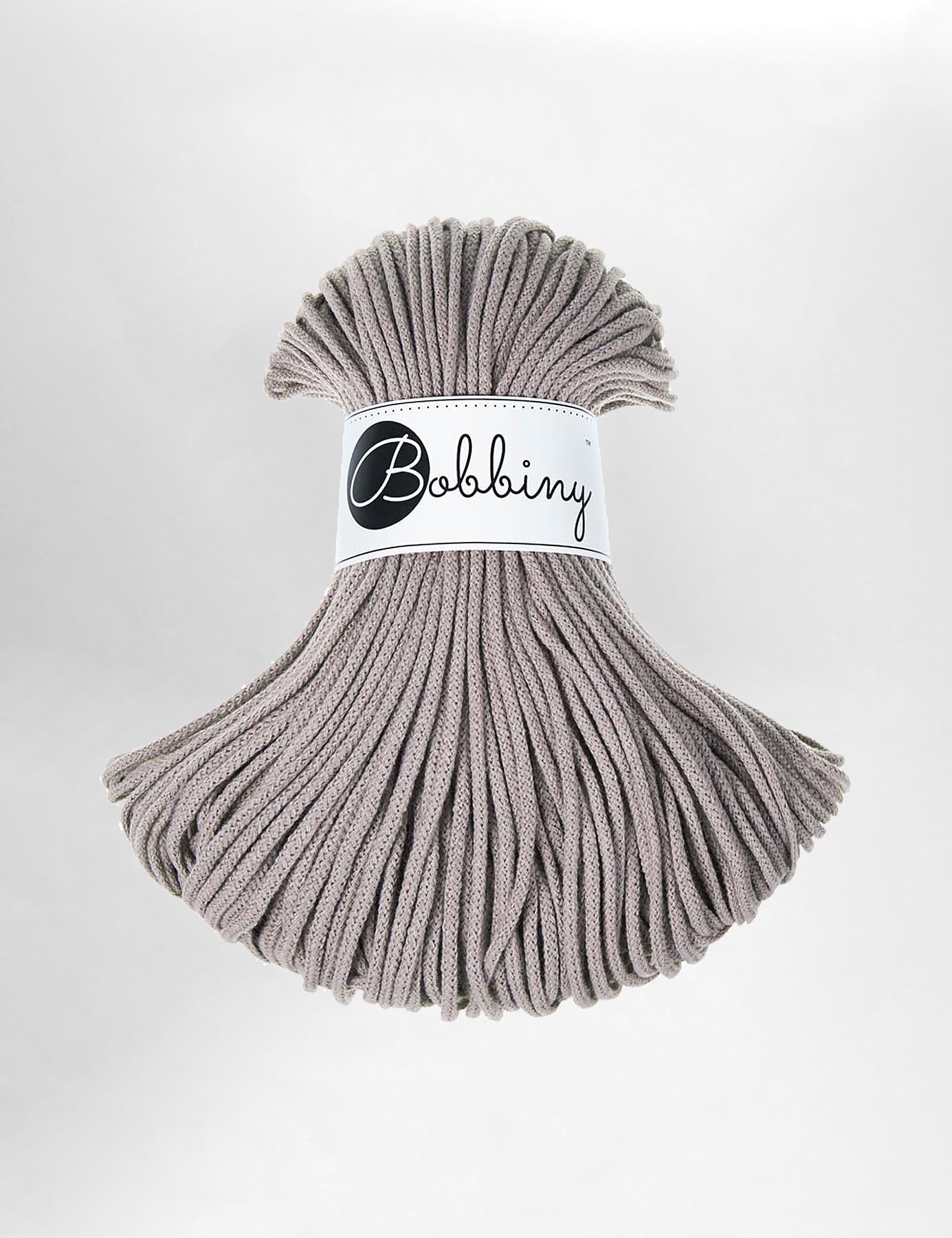 Bobbiny Pearl 3mm Braided Macrame Cord (100m)