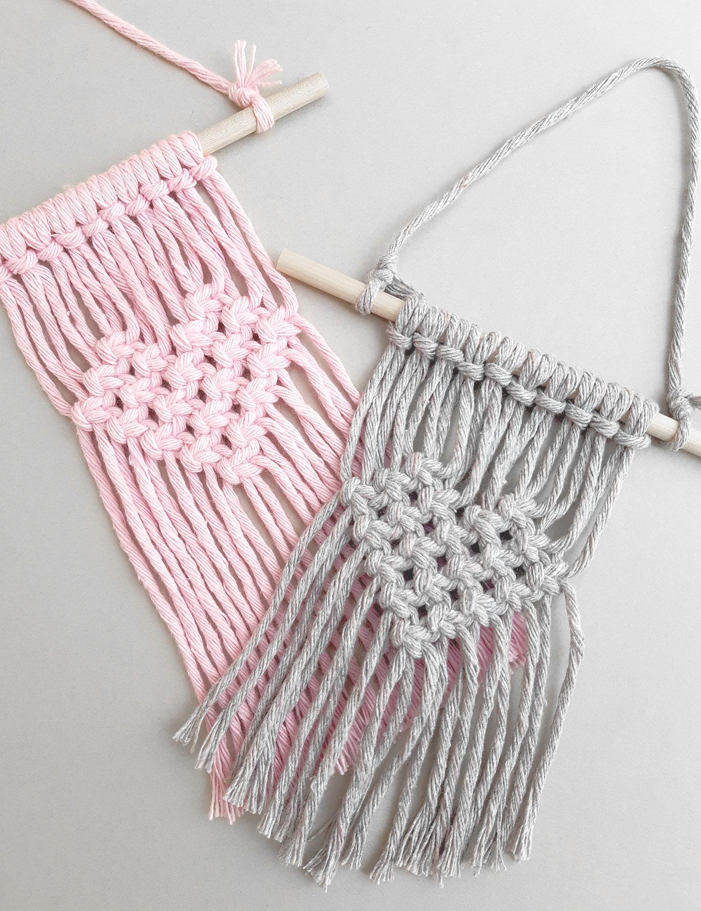 Macrame Heart Wall Hanging Kit