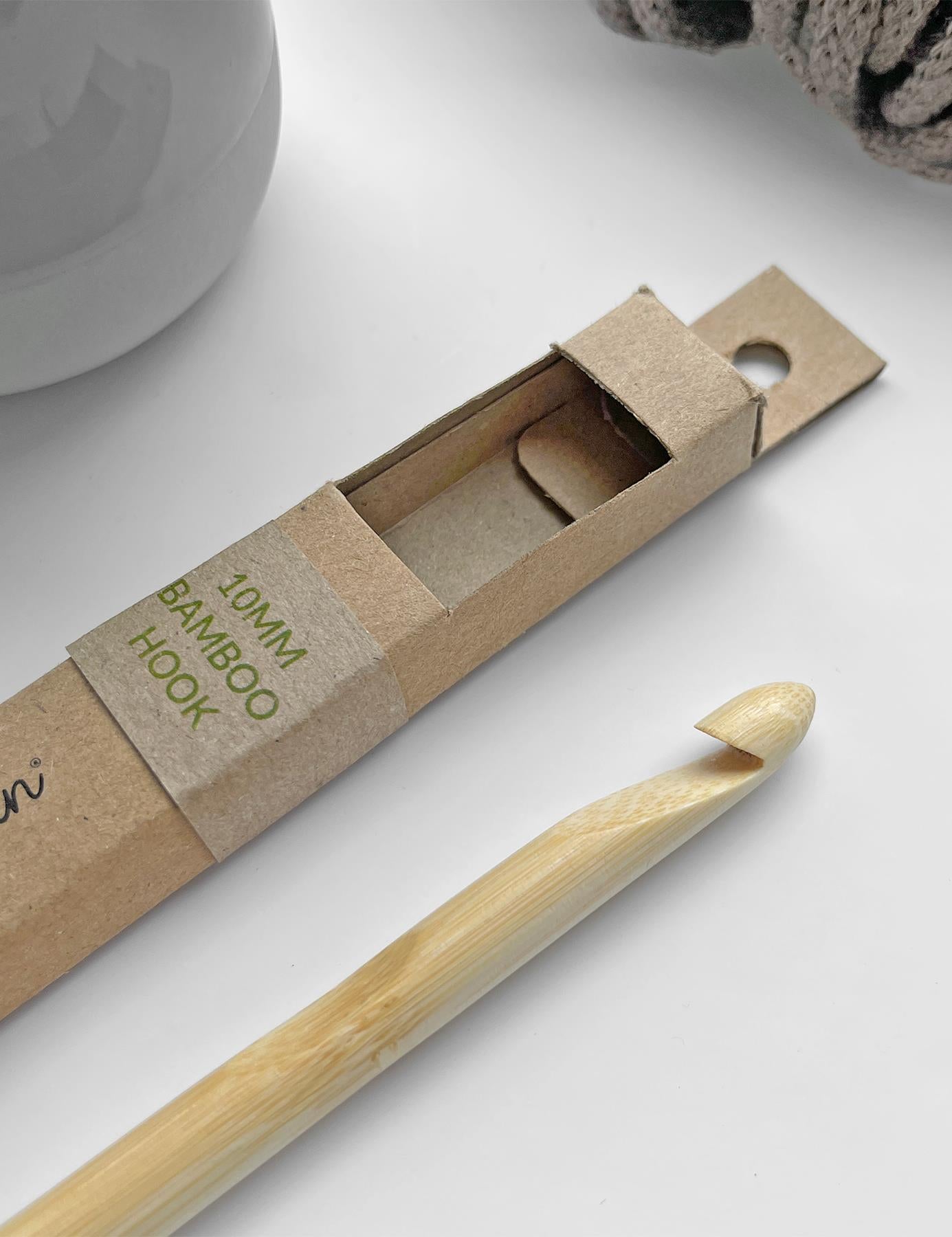 10mm Bamboo Crochet Hook