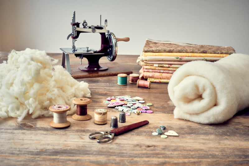 Pure Wool Wadding and Stuffing