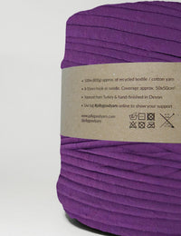 Rose purple t-shirt yarn (100-120m)