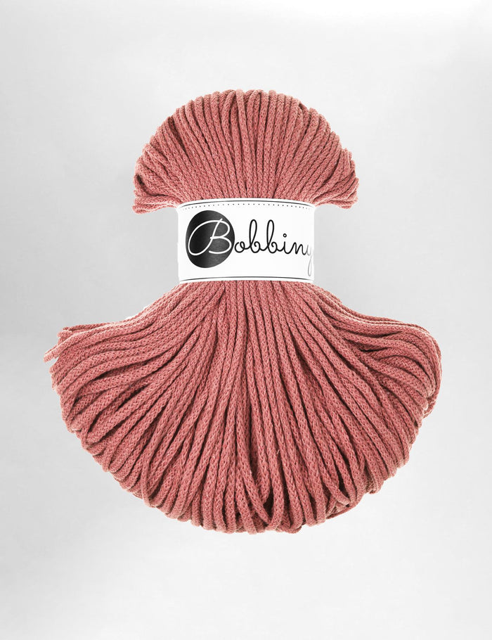Bobbiny Peony 3mm Braided Macrame Cord (100m)