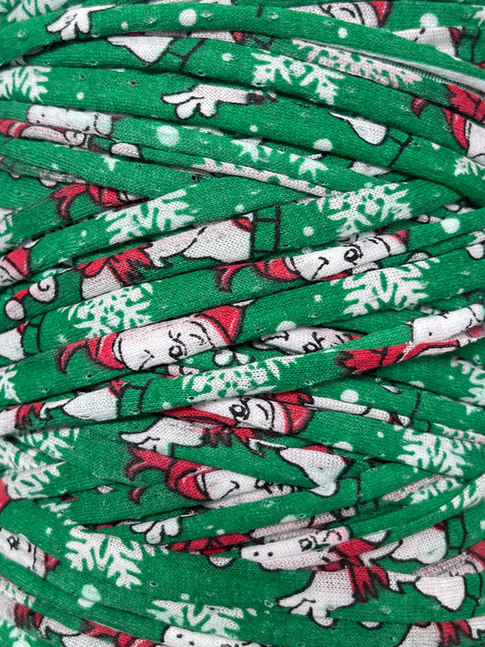 Christmas pattern t-shirt yarn (100m)
