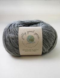 Dulford Grey recycled plastic yarn (100g)