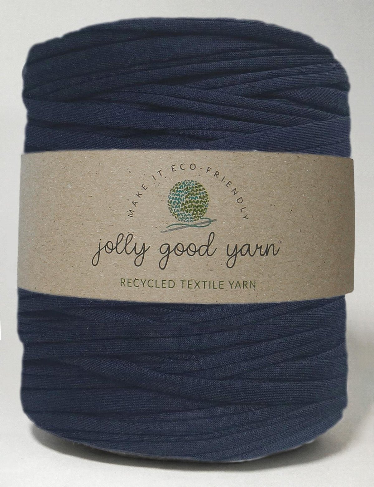Navy t-shirt yarn (100-120m)