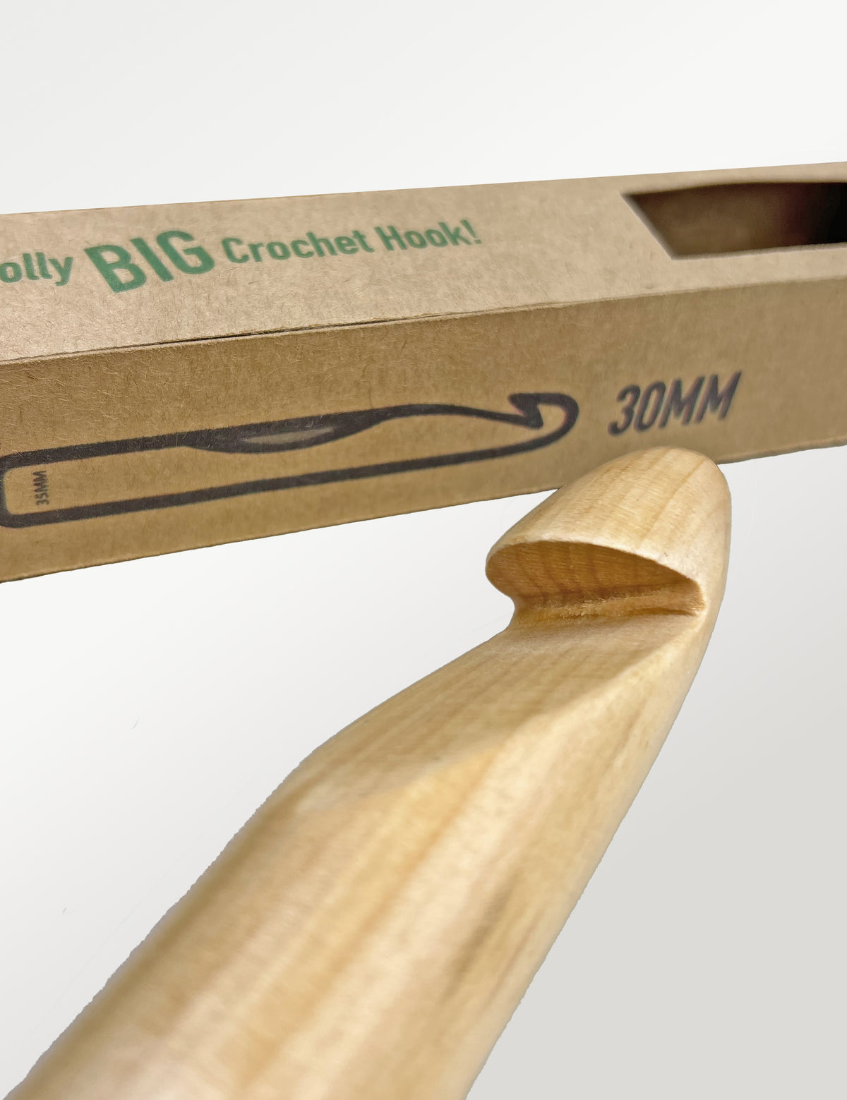 Giant crochet hook