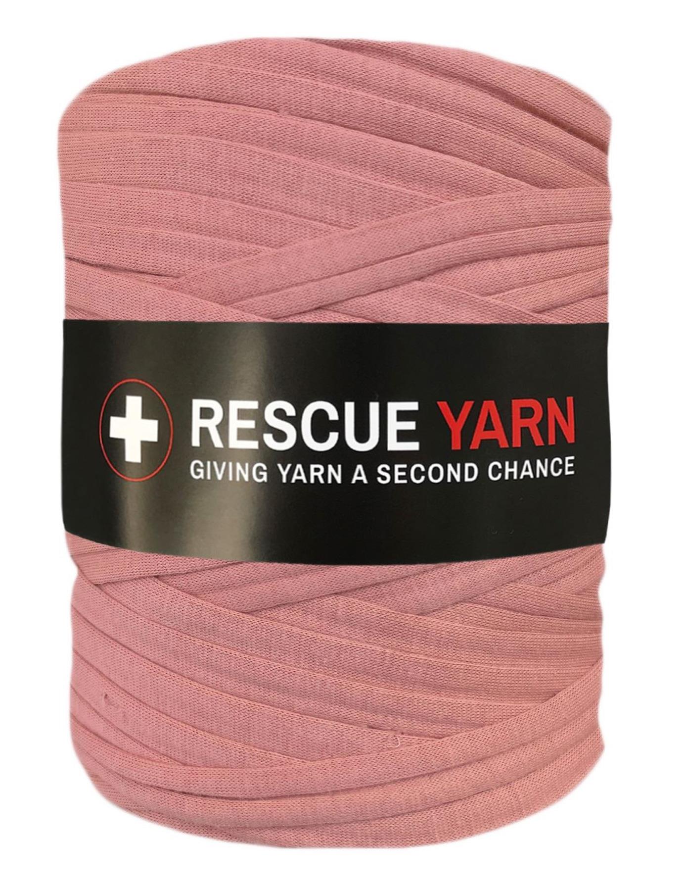 Blush pink t-shirt yarn by Rescue Yarn (100-120m)