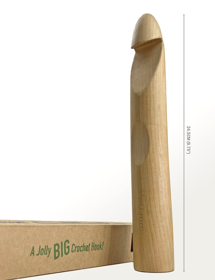 Giant crochet hook
