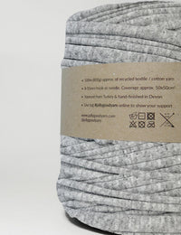 Grey t-shirt yarn by Jolly Good Yarn (100-120m)