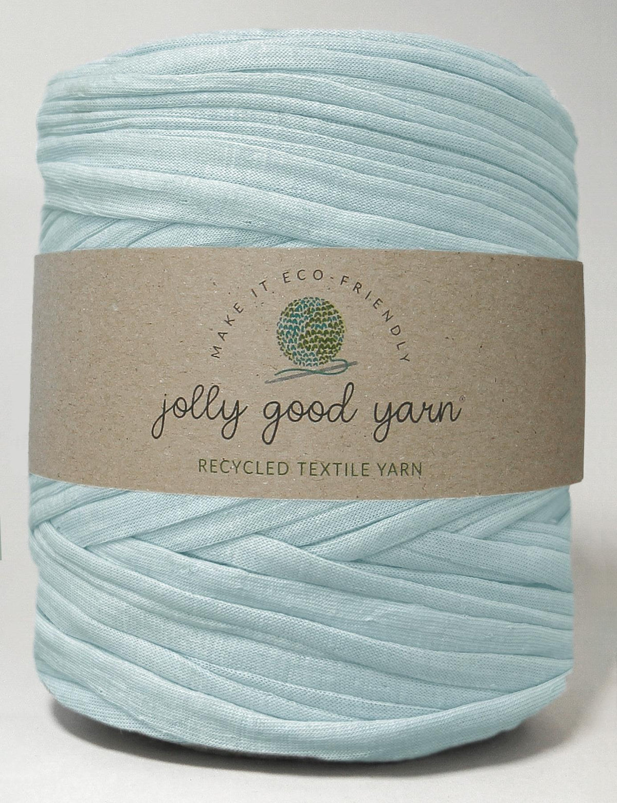 Very pale blue t-shirt yarn (100-120m)