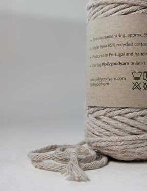 Dartmouth Brown 3mm Macrame String (125g)