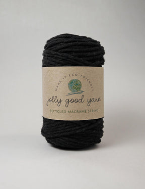 Heavitree Black 3mm Macrame String (125g)