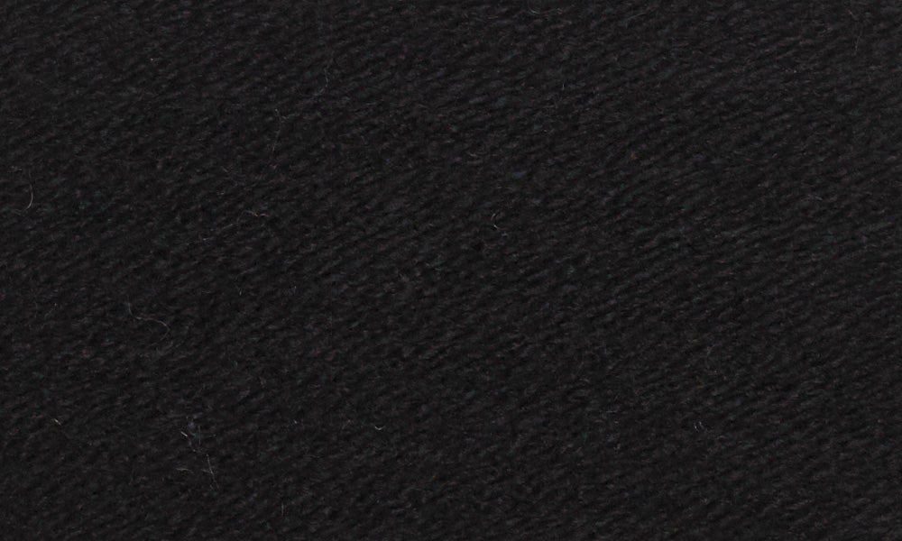 Black Premium 100% British Wool Aran Yarn