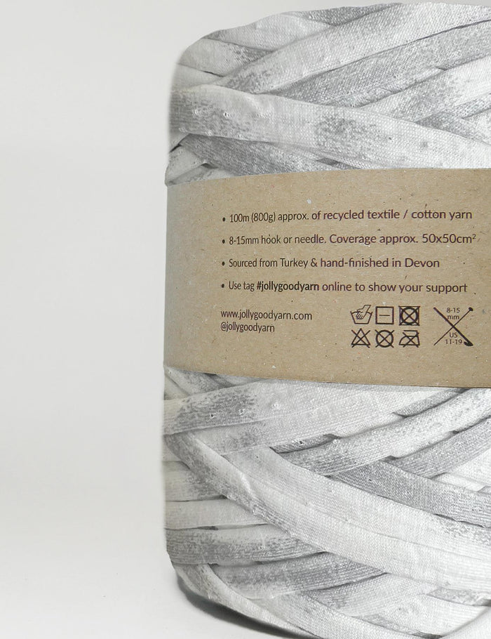 Recycled textile yarn - colour mixed