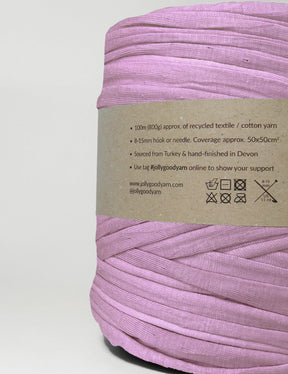 Light violet purple t-shirt yarn (100-120m)