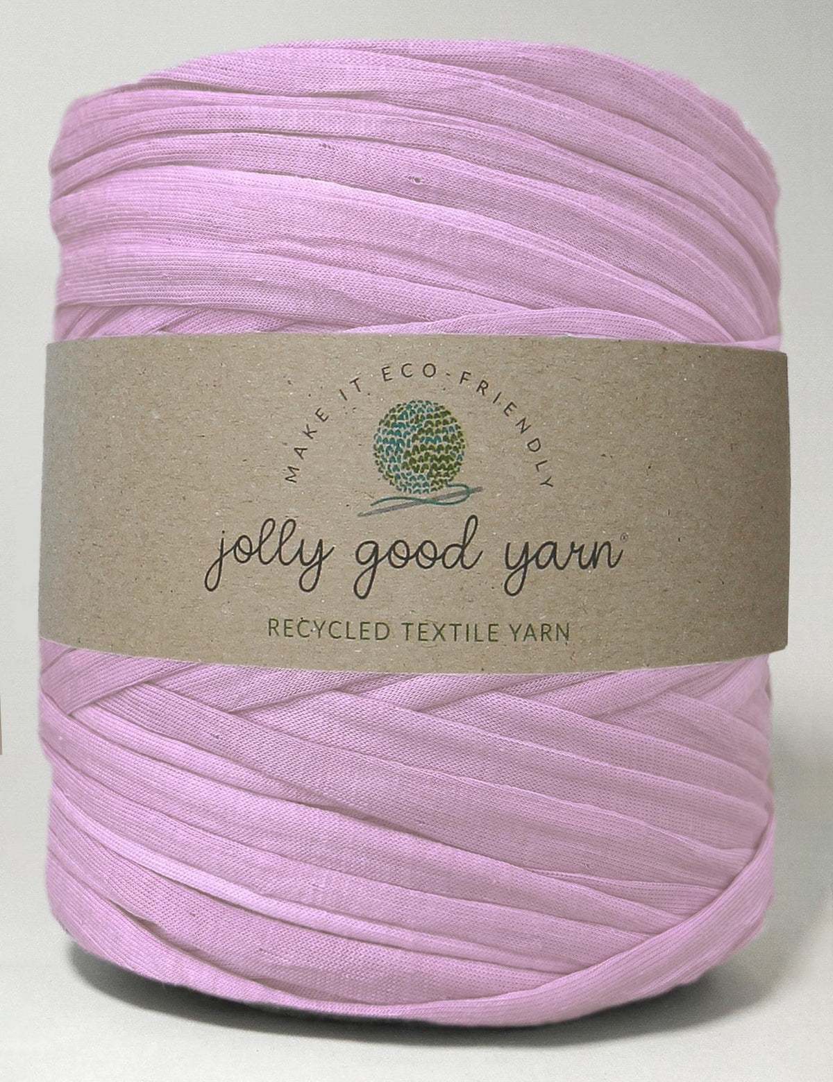 Light plum purple t-shirt yarn (100-120m)