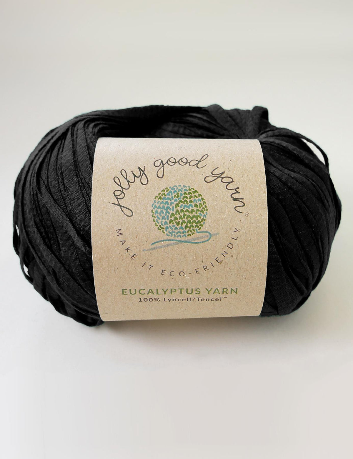 Heavitree Black eco-friendly eucalyptus yarn (100g)