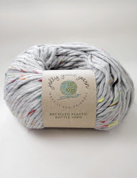 Torquay Grey recycled plastic yarn  (100g)