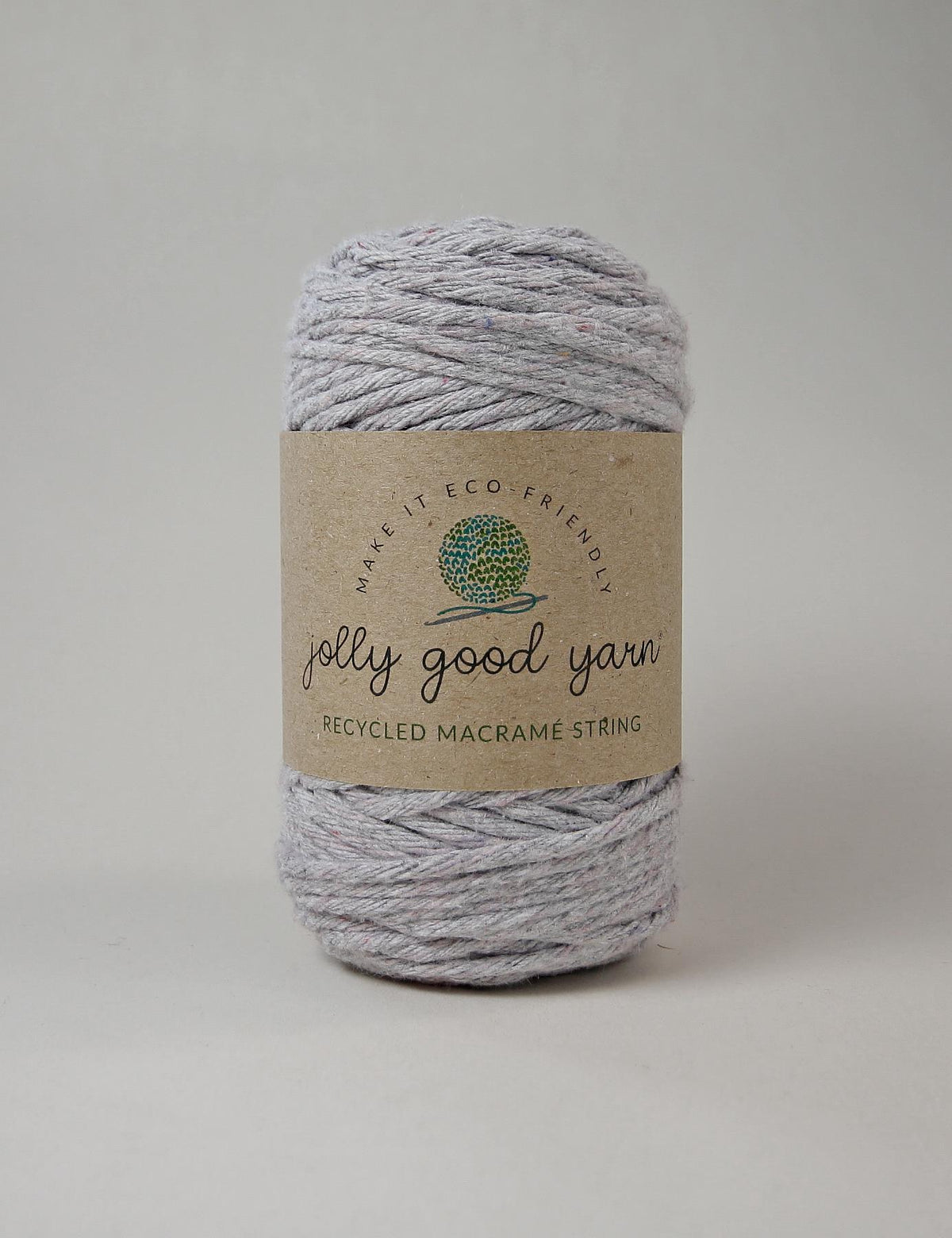 Torquay Grey 3mm Macrame String (125g)