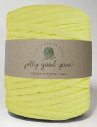 Pale yellow t-shirt yarn (100-120m)