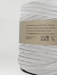 Pale sky grey t-shirt yarn (100-120m)