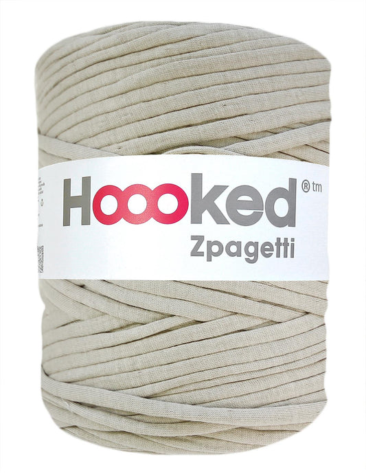 Misty grey t-shirt yarn by Hoooked Zpagetti (100-120m)