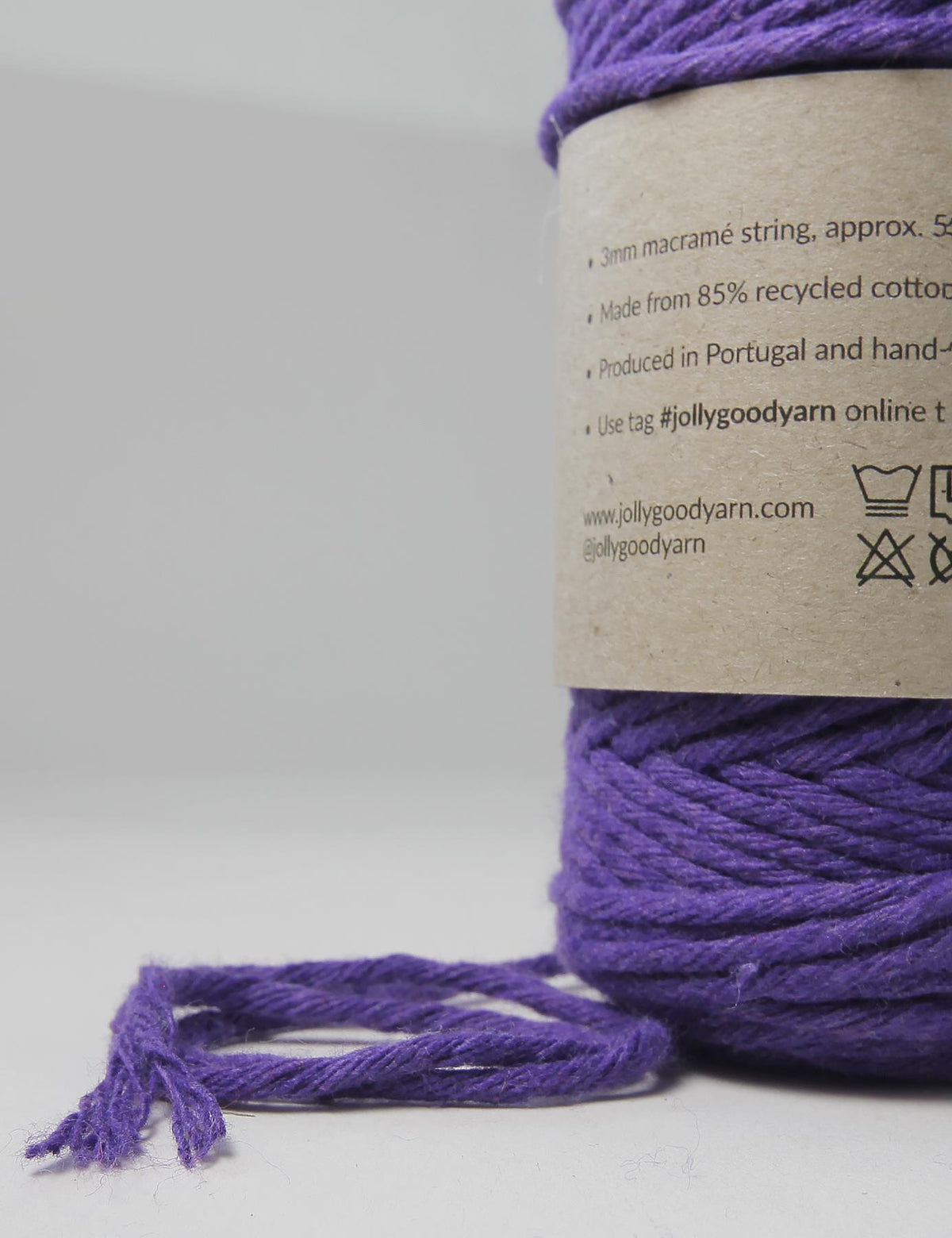 Langtree Purple 3mm Macrame String (125g)