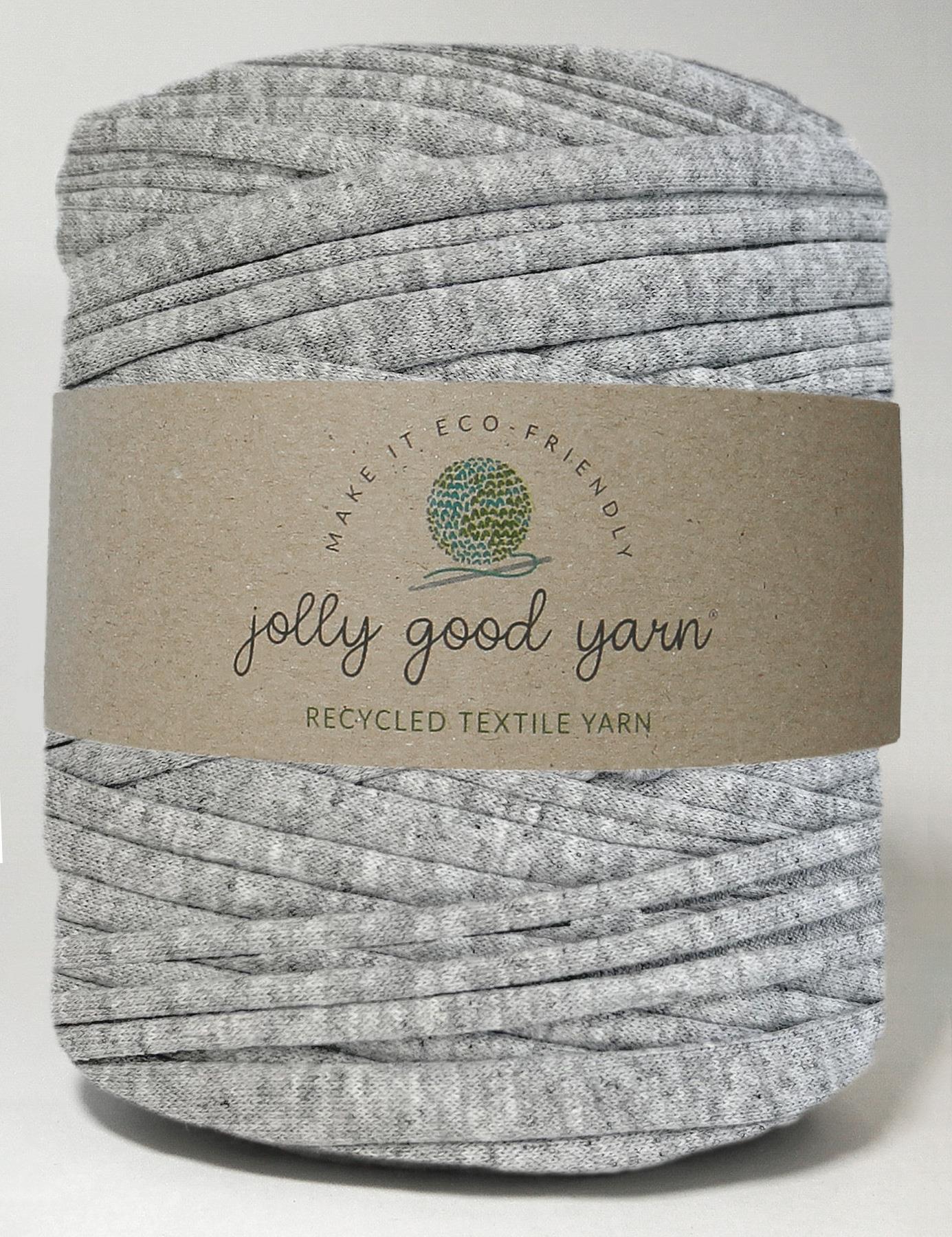 Grey t-shirt yarn by Jolly Good Yarn (100-120m)
