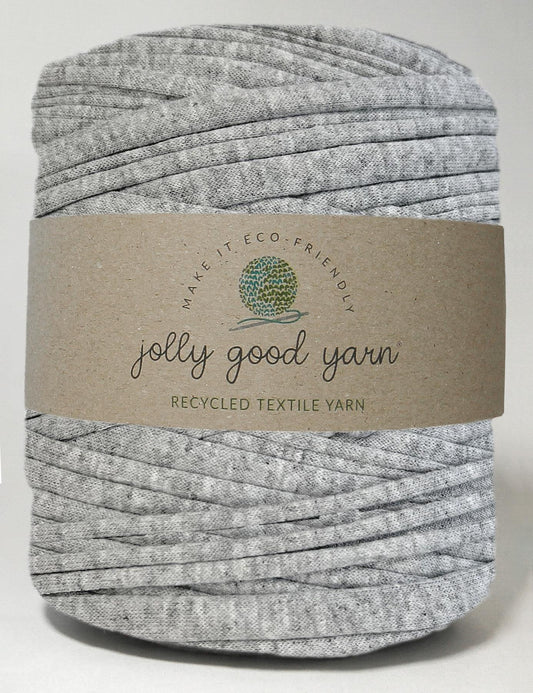 Grey t-shirt yarn by Jolly Good Yarn (100-120m)
