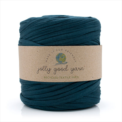 Dark teal t-shirt yarn (100-120m)