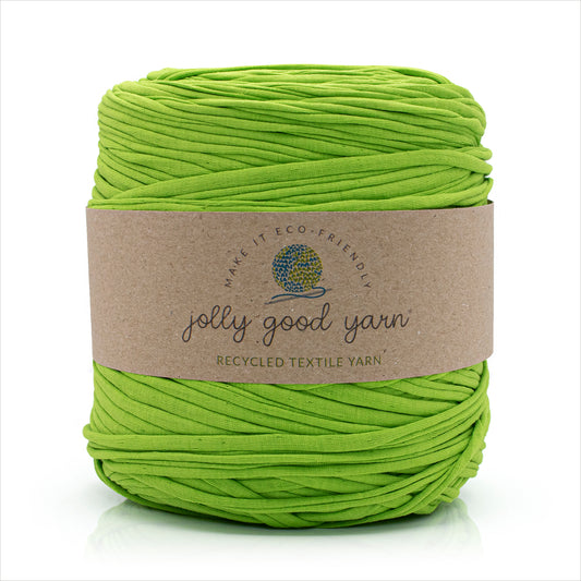 Bright green t-shirt yarn (100-120m)