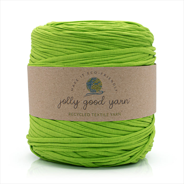 Bright green t-shirt yarn (100-120m)