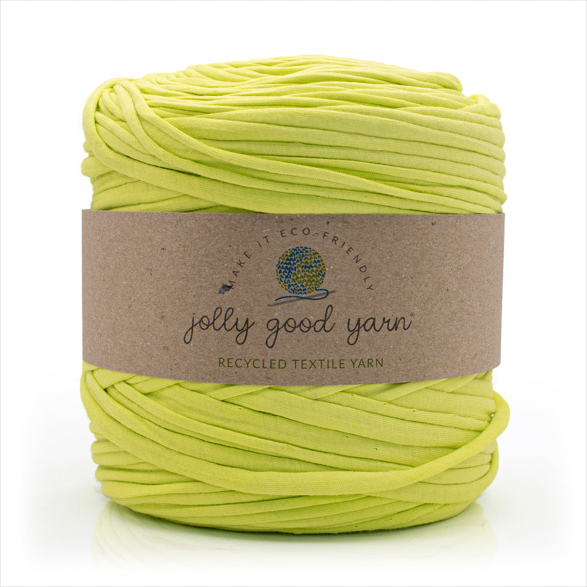 Trio of Yellow T-Shirt Yarn