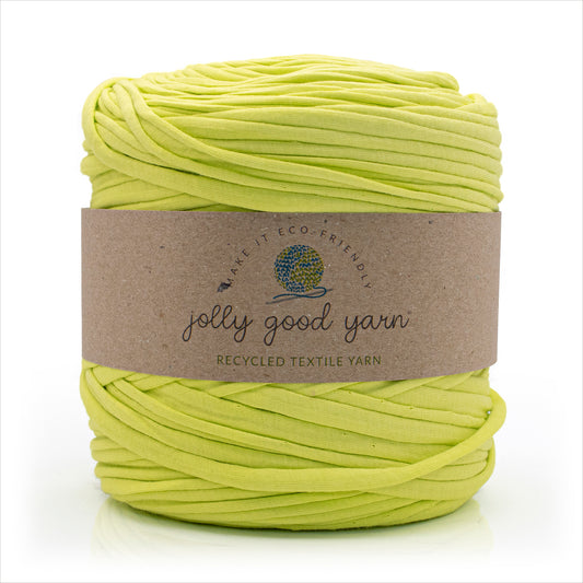 Lemon yellow t-shirt yarn (100-120m)