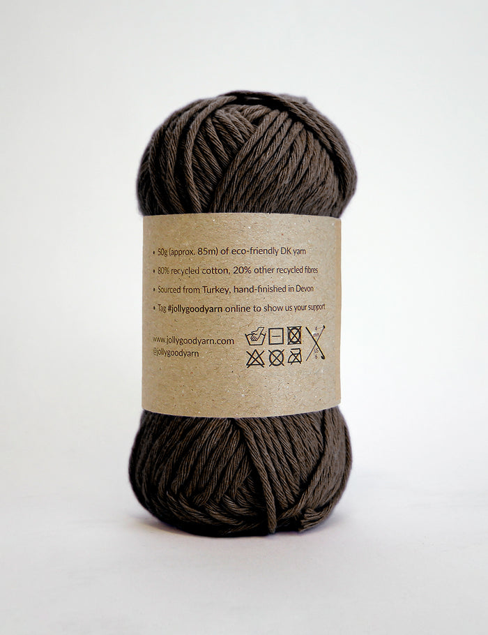 Appledore Brown DK Recycled Yarn (50g)