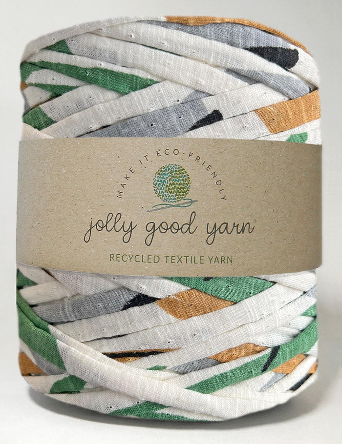 Recycled textile yarn - colour mixed