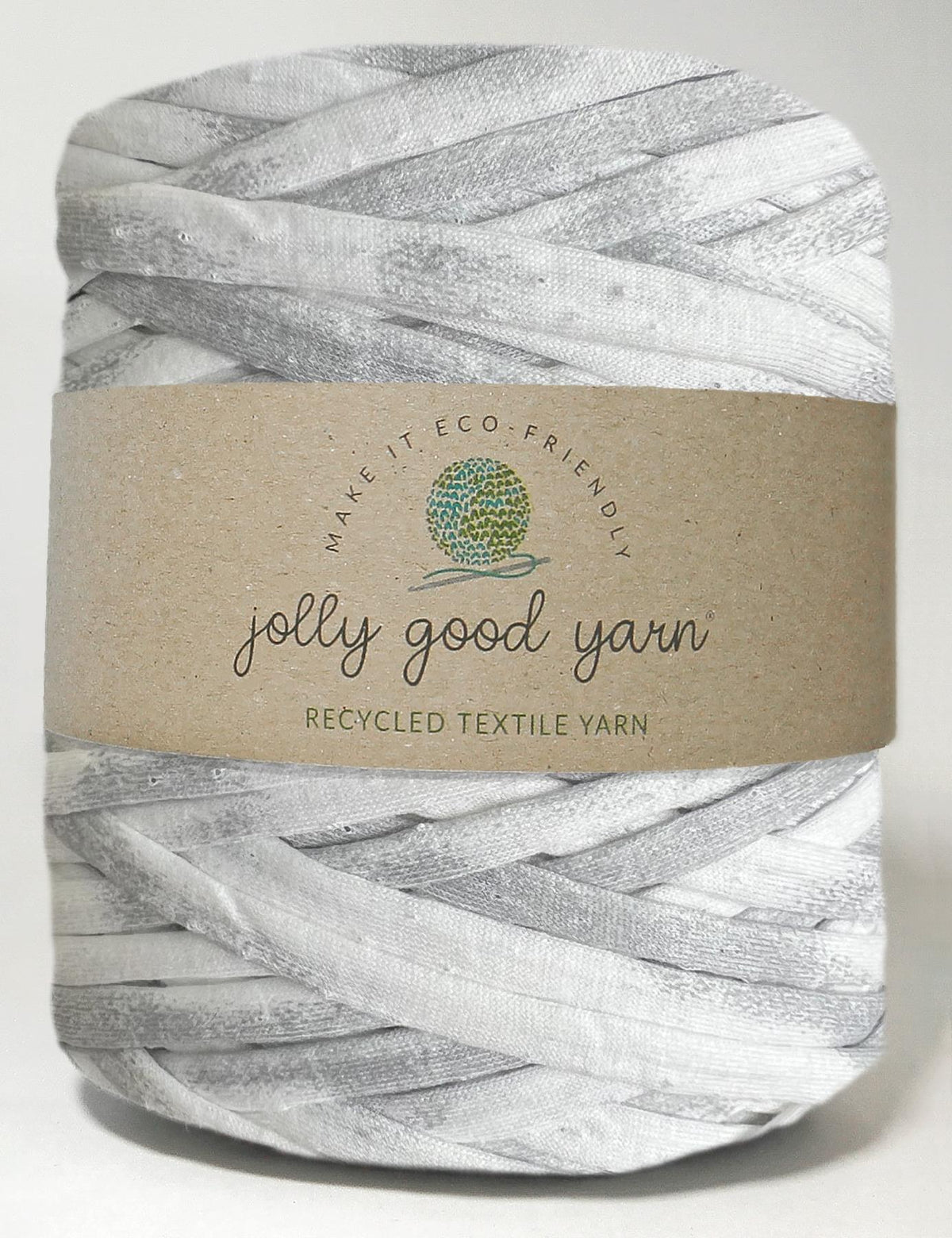 Recycled textile yarn - colour mixed