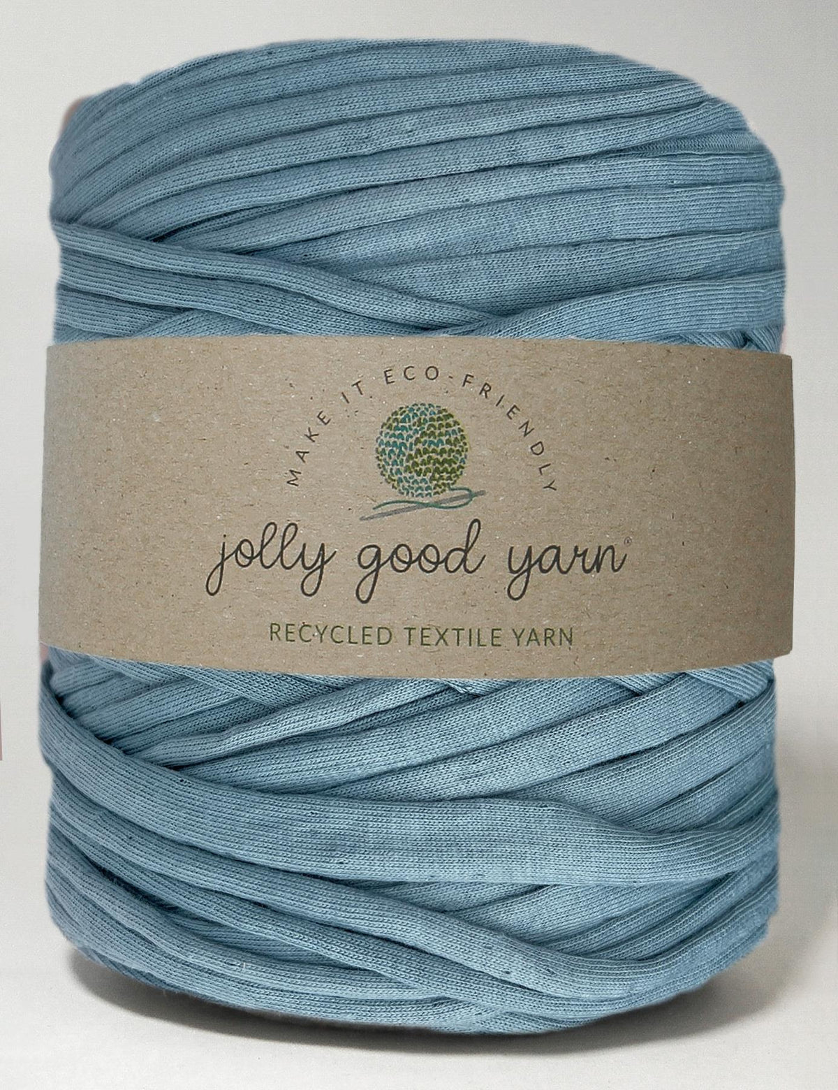 Turkish blue t-shirt yarn (100-120m)