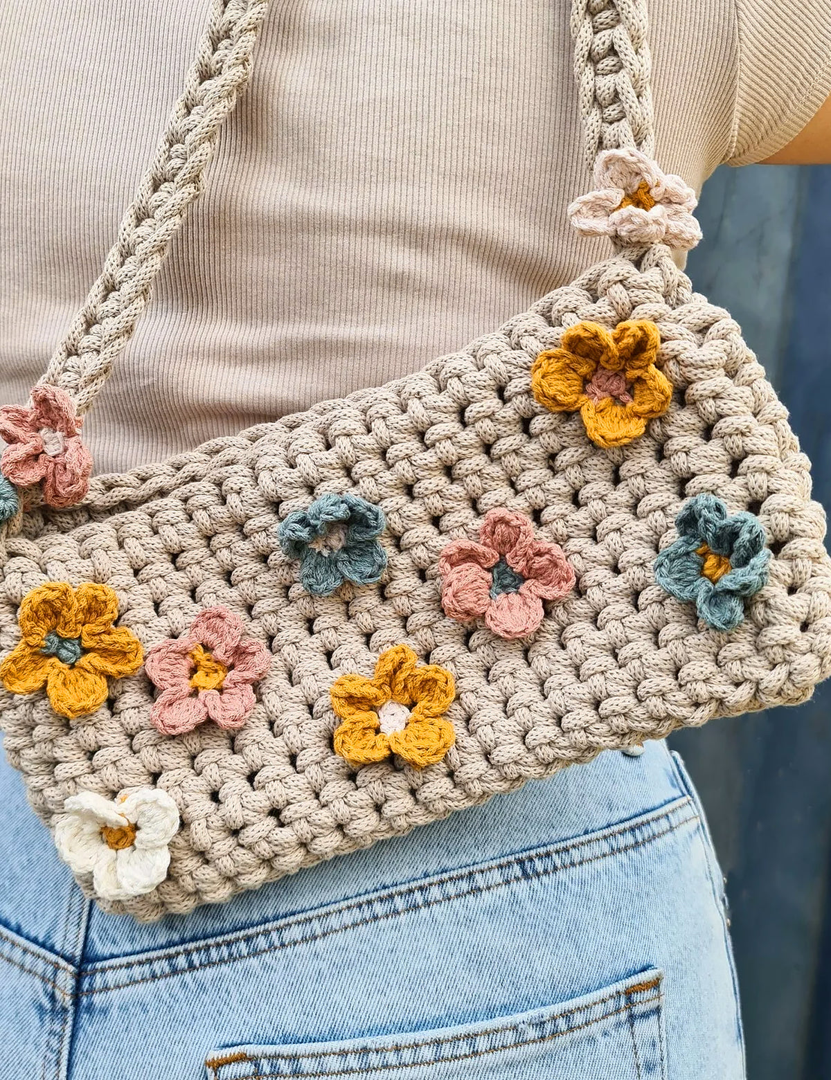 Crocheted  bag