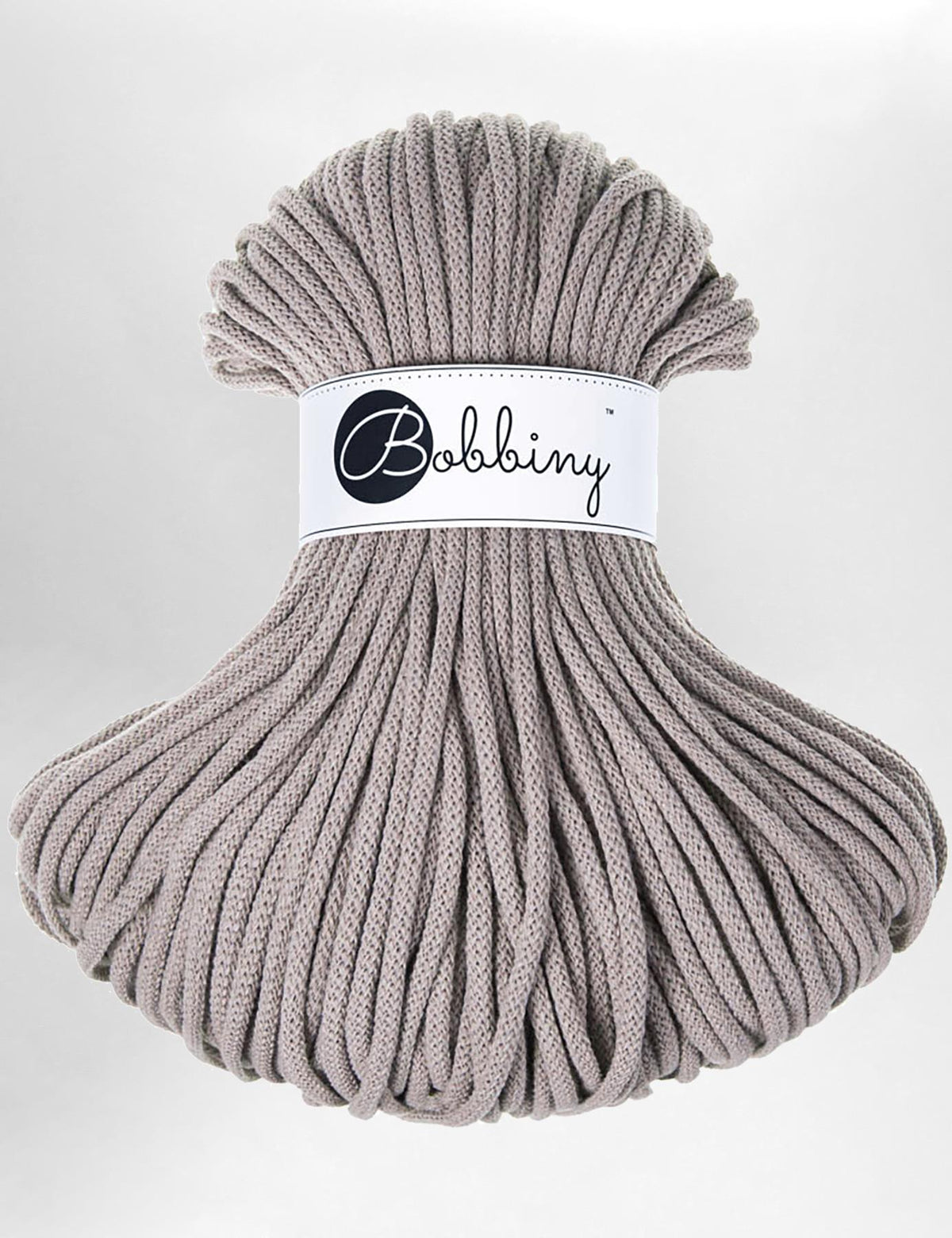 Bobbiny Pearl 5mm Braided Macrame Cord (100m)