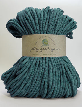 5mm Exeter Blue recycled cotton macrame cord