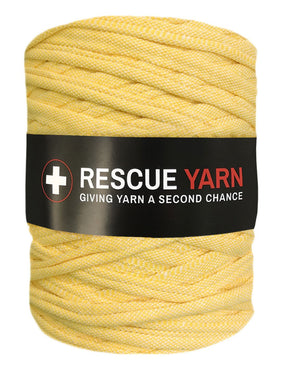 Pale yellow polo t-shirt yarn by Rescue Yarn (100-120m)