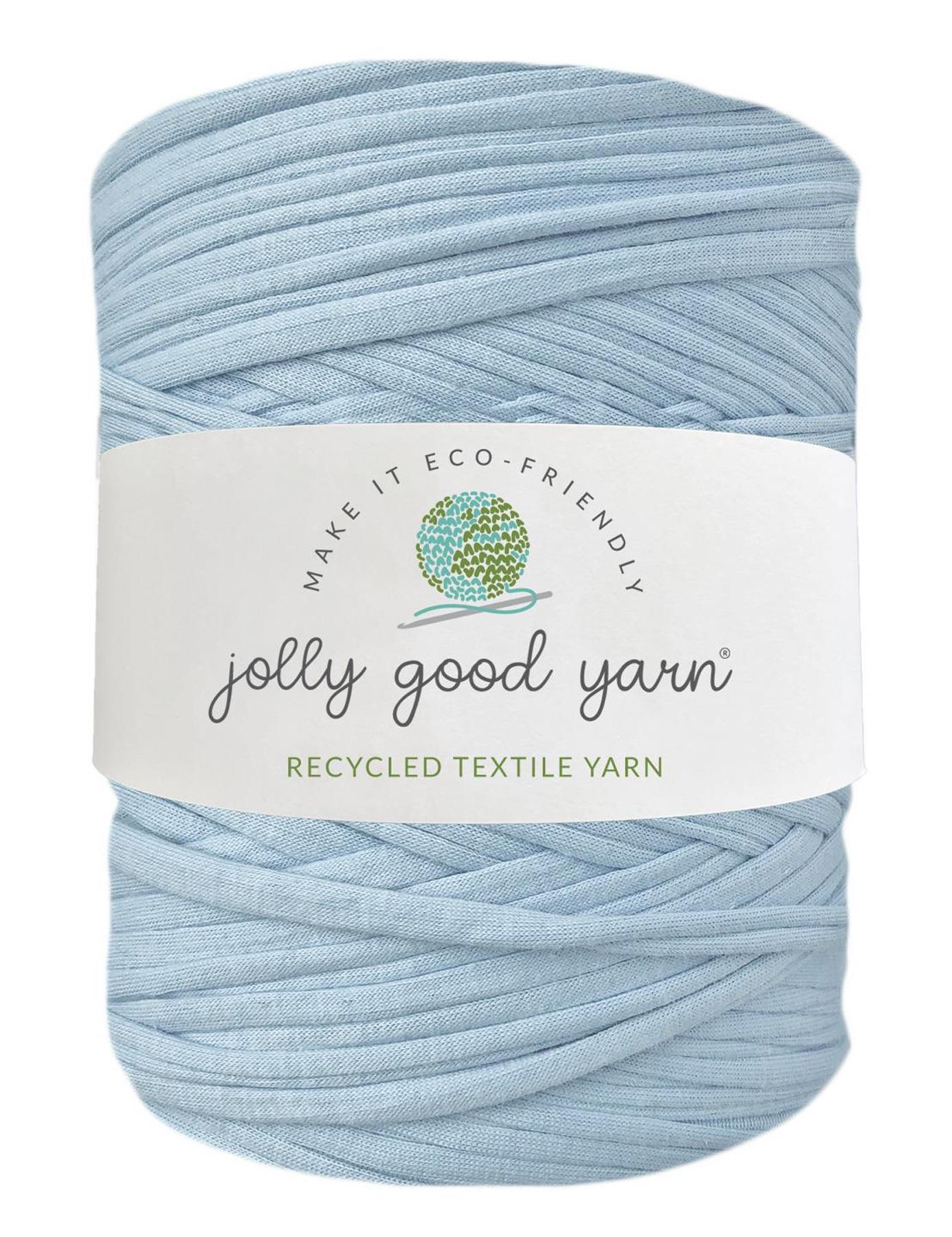 Baby blue t-shirt yarn (100-120m)