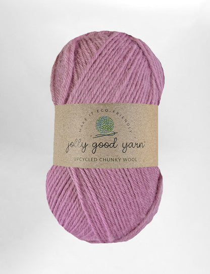 Denbury Purple 100% upcycled knitting wool (100g)