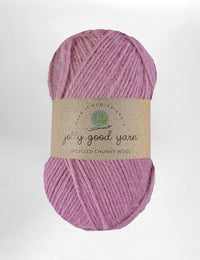 Denbury Purple 100% upcycled knitting wool (100g)