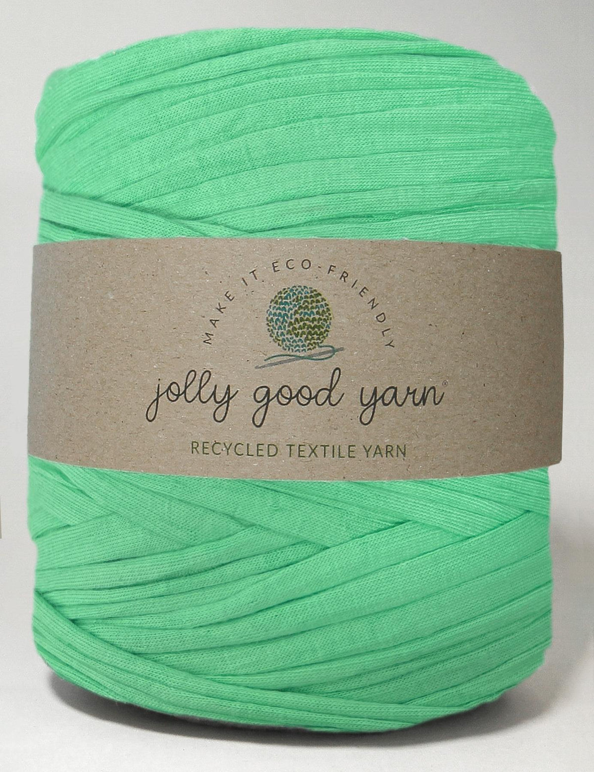 Trio of Green T-Shirt Yarn