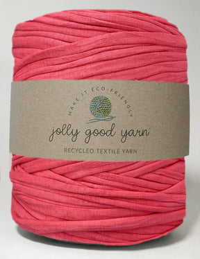 Watermelon pink t-shirt yarn (100-120m)