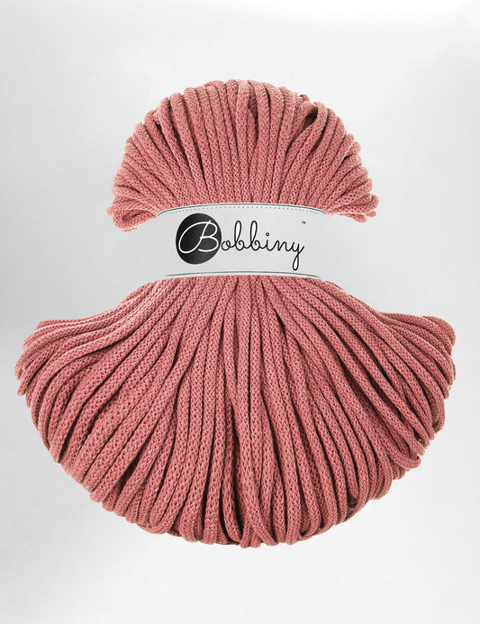5mm Peony recycled cotton macrame cord by Bobbiny (100m)